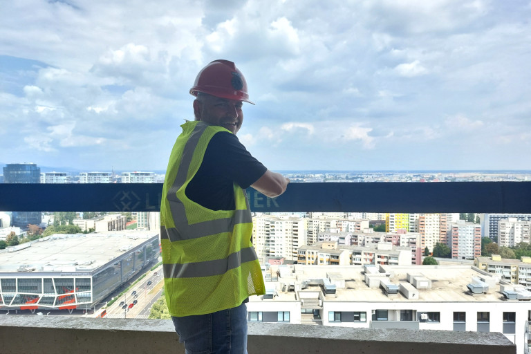 Danubius One has reached its top 26th floor
