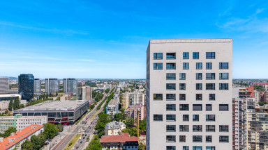 Indicative East View from Floors 25–30