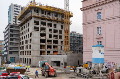 Construction progress 10/2021